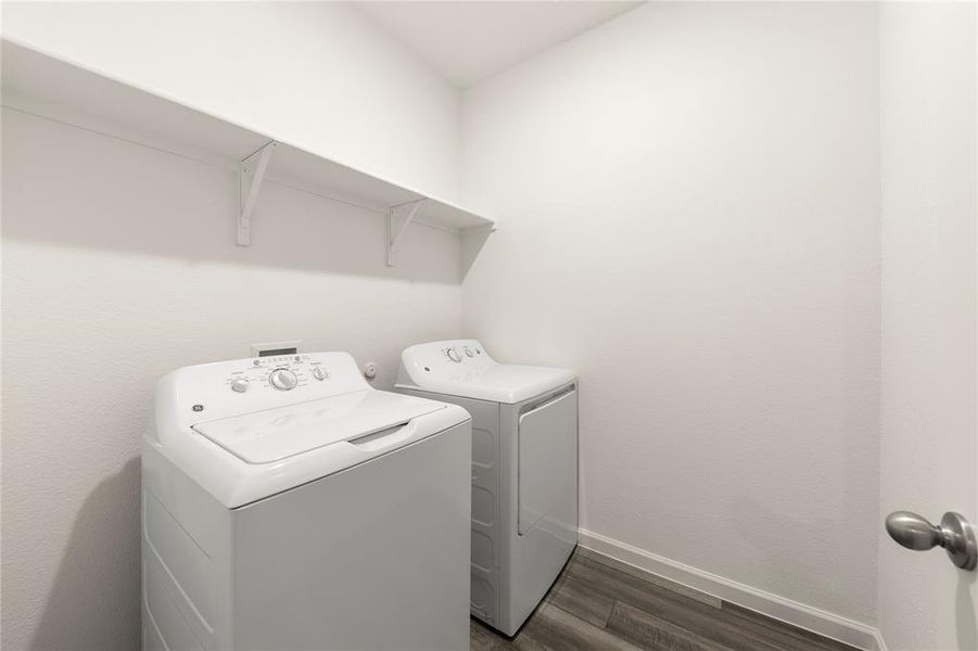 Furnished interior view inside a new home in Noble Ridge, Howe (Image 12).