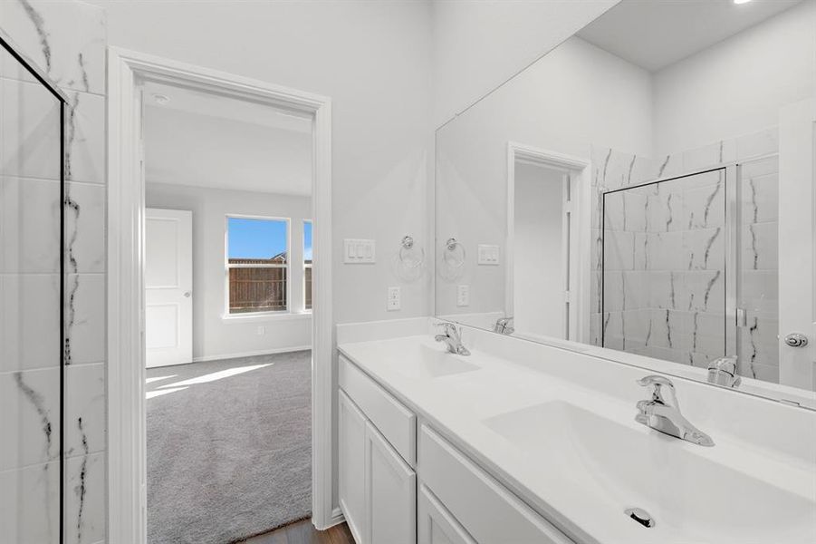 Furnished interior view inside a new home in Meadow Park, Denton (Image 6). Furnished interior view inside a new home in Meadow Park, Denton (Image 6).