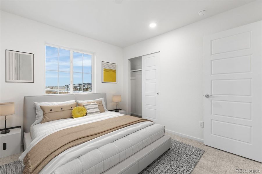 Furnished interior view inside a new home in Wolf Creek Run West, Strasburg (Image 18).
