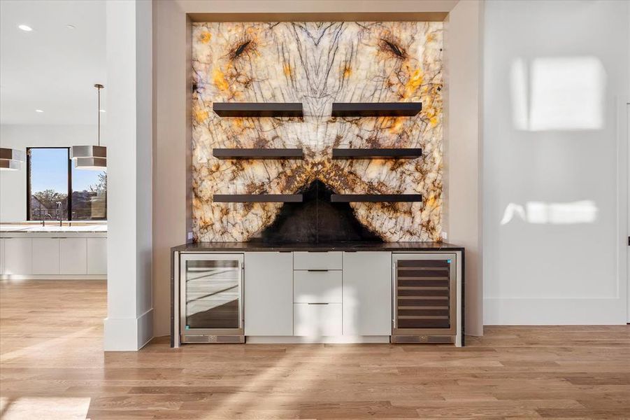 Furnished interior view inside a new home in , Heath (Image 15).