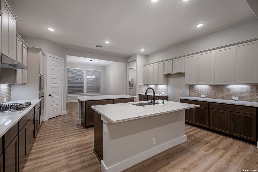 Furnished interior view inside a new home in The Reserve at Potranco Oaks, Castroville (Image 12).