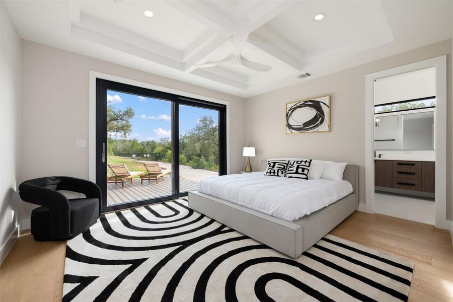 Wake up to views and have coffee on the deck off the Primary bedroom. Wake up to views and have coffee on the deck off the Primary bedroom.