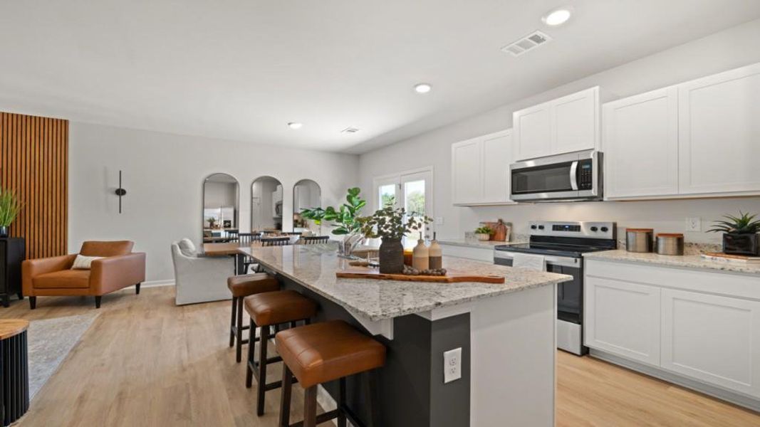 Furnished interior view inside a new home in Rolling Meadows, Jasper (Image 16).