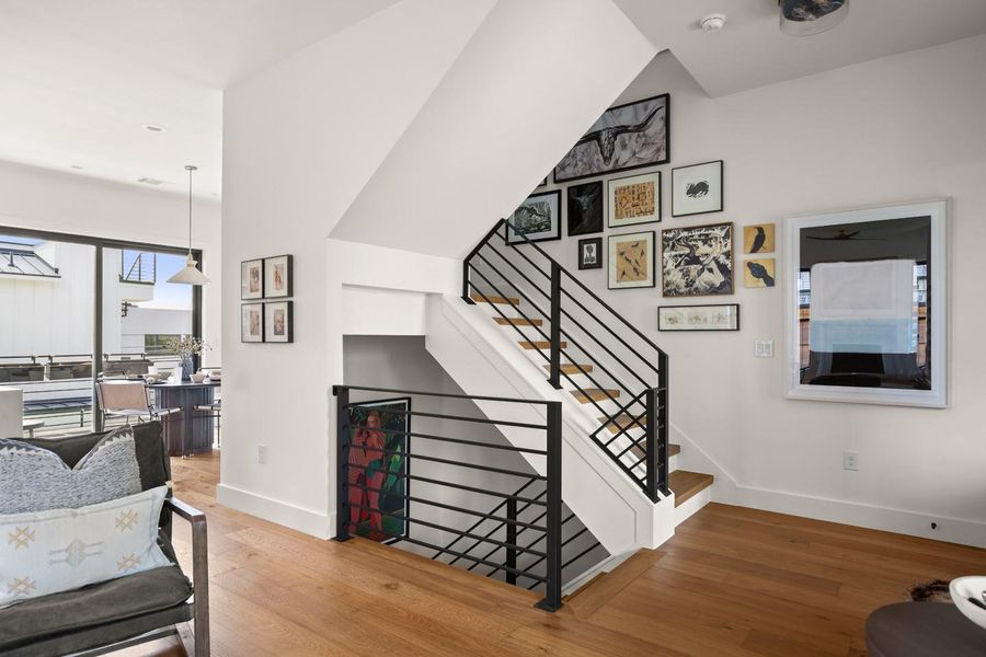 Furnished interior view inside a new home in , Austin (Image 10).