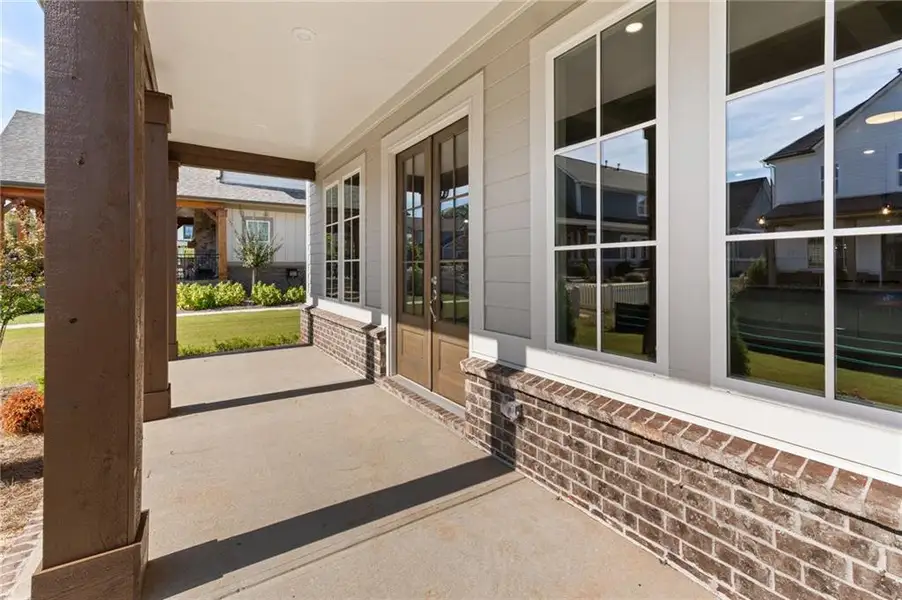 Exterior details and patio area of a home in Trove, Watkinsville (Image 3).