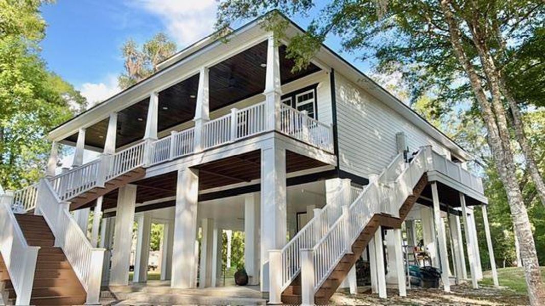 Exterior details and patio area of a home in , Branford (Image 26).