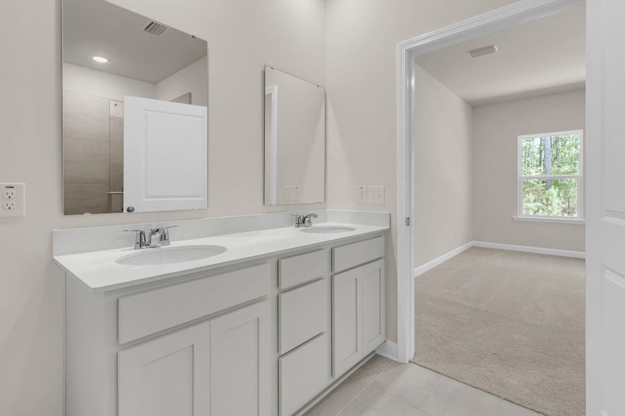 Furnished interior view inside a new home in , Summerville (Image 9). Furnished interior view inside a new home in , Summerville (Image 9).