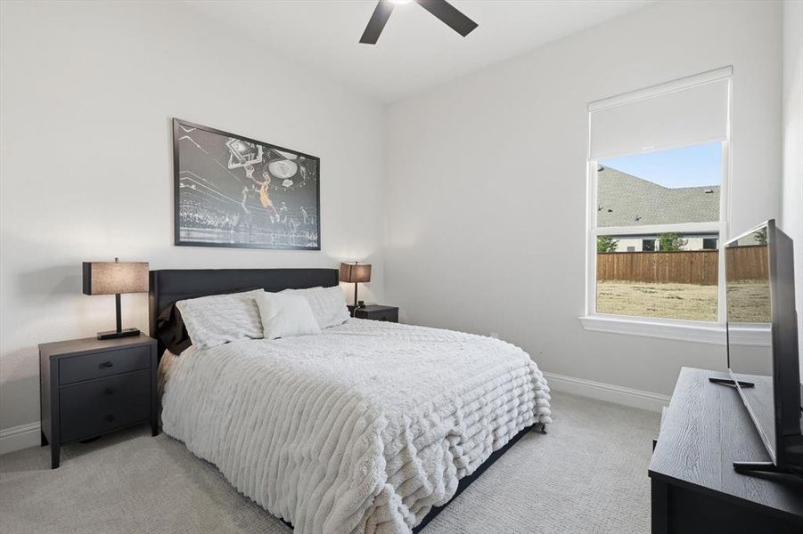 Furnished interior view inside a new home in , Midlothian (Image 5).