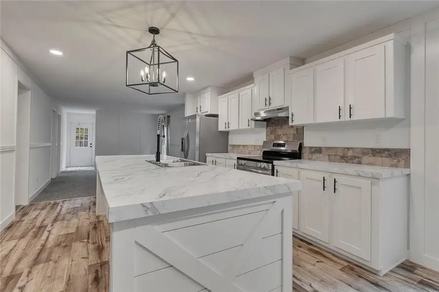 Furnished interior view inside a new home in , Maysville (Image 5).