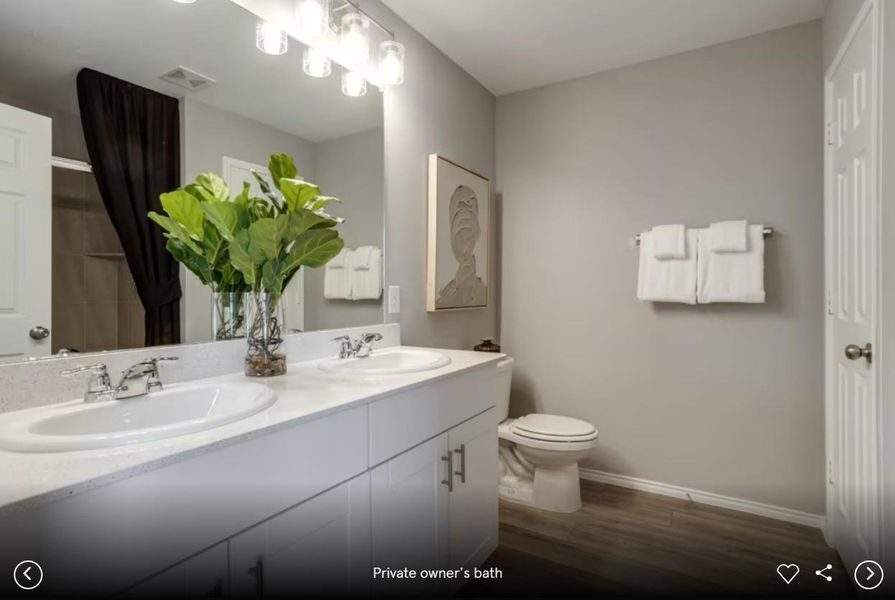 Interior photos- Photo of Pulte model home with same floor plan, not of actual home listed.