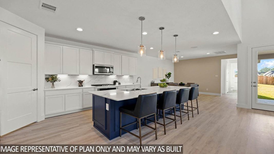Furnished interior view inside a new home in River Ranch Estates, Dayton (Image 9). Furnished interior view inside a new home in River Ranch Estates, Dayton (Image 9).