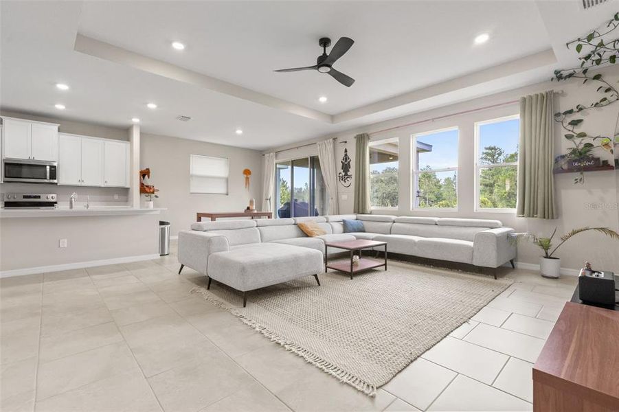 Furnished interior view inside a new home in Deerbrook, Land O' Lakes (Image 8).