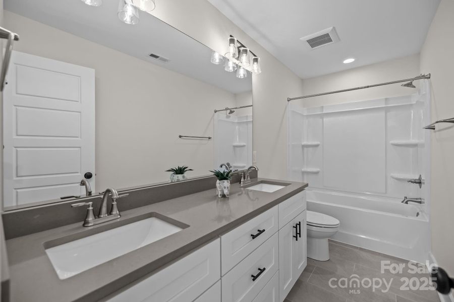 Furnished interior view inside a new home in , Monroe (Image 15).