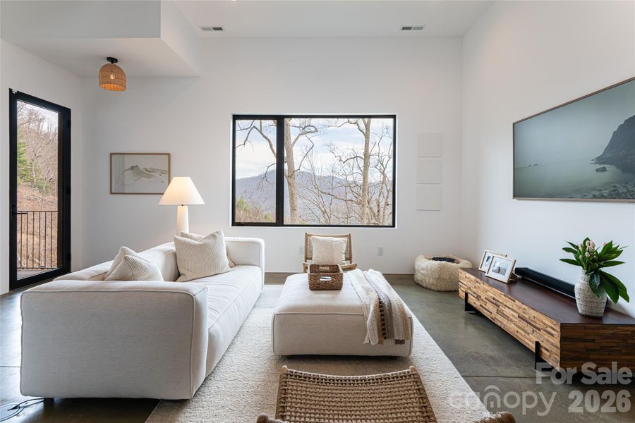 Furnished interior view inside a new home in , Asheville (Image 28).