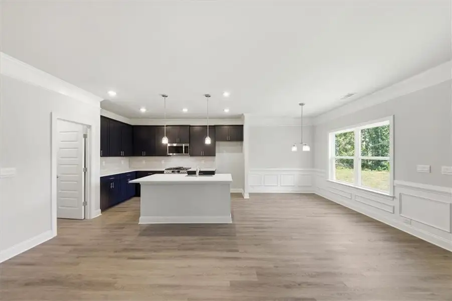 Furnished interior view inside a new home in Tuscany Hills, Douglasville (Image 9).