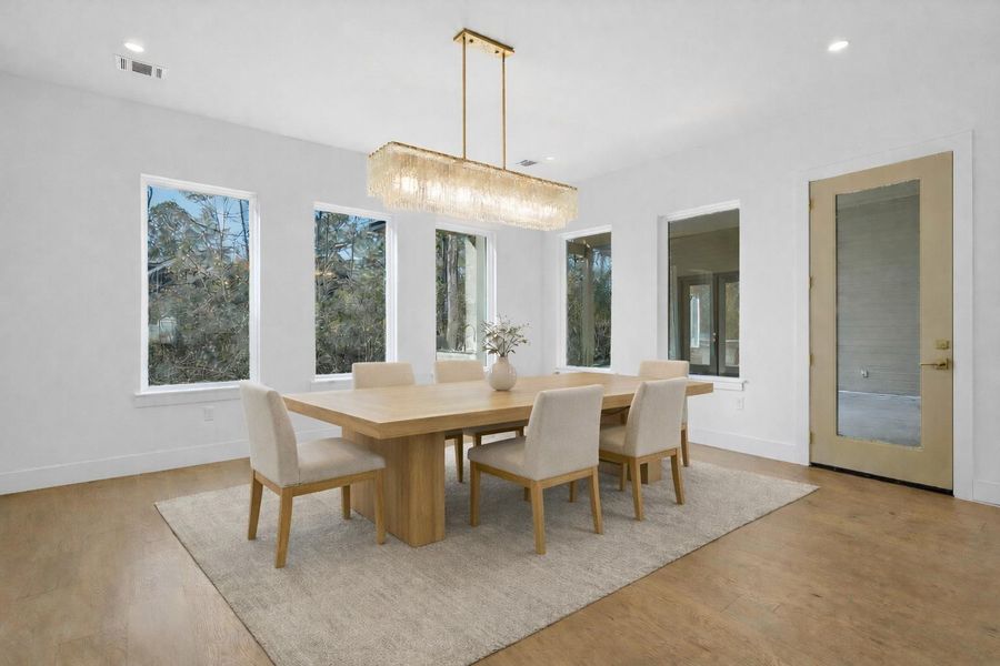 Furnished interior view inside a new home in , Montgomery (Image 14).