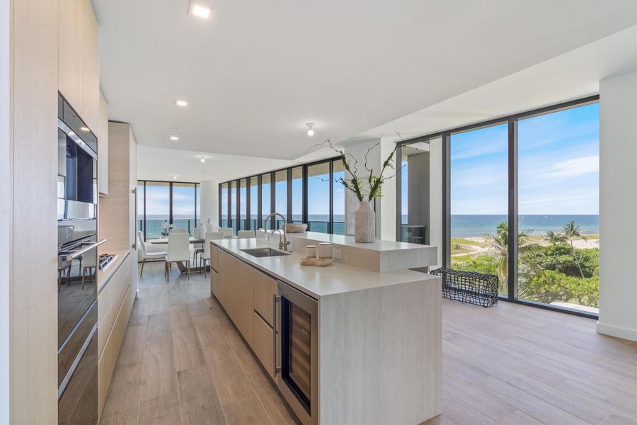 Furnished interior view inside a new home in Casamar, Pompano Beach (Image 5).