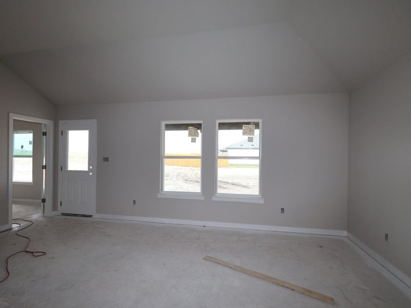 In-progress construction of a new home in Carillon, Manor, TX (Image 7).