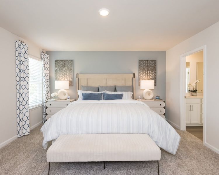 Soft light, spacious layout—your dream bedroom awaits.