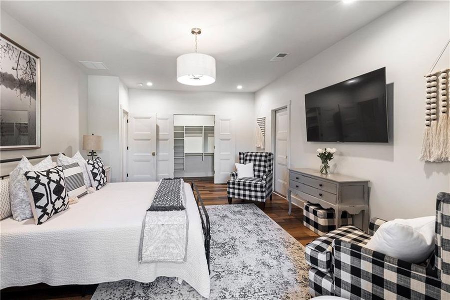 Furnished interior view inside a new home in , Canton (Image 14).