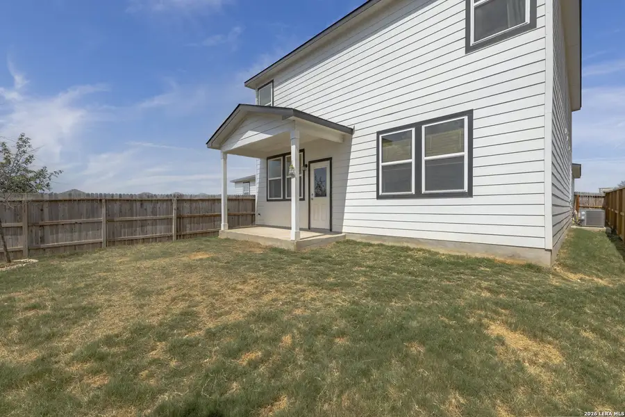 Exterior details and patio area of a home in Applewhite Meadows, San Antonio (Image 4).