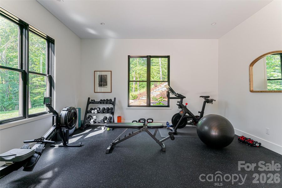 Furnished interior view inside a new home in , Weaverville (Image 32).