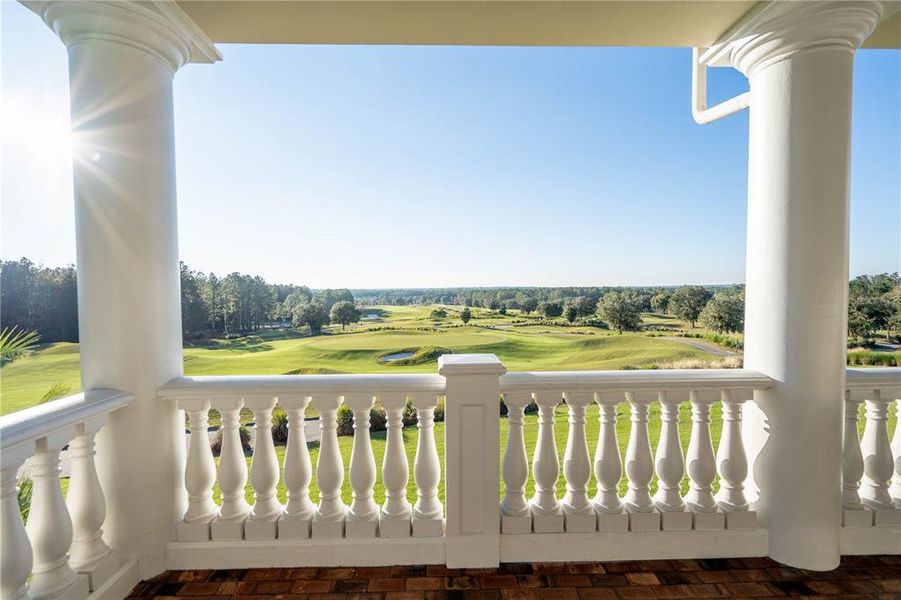 Exterior details and patio area of a home in Southern Hills Plantation, Brooksville (Image 29).