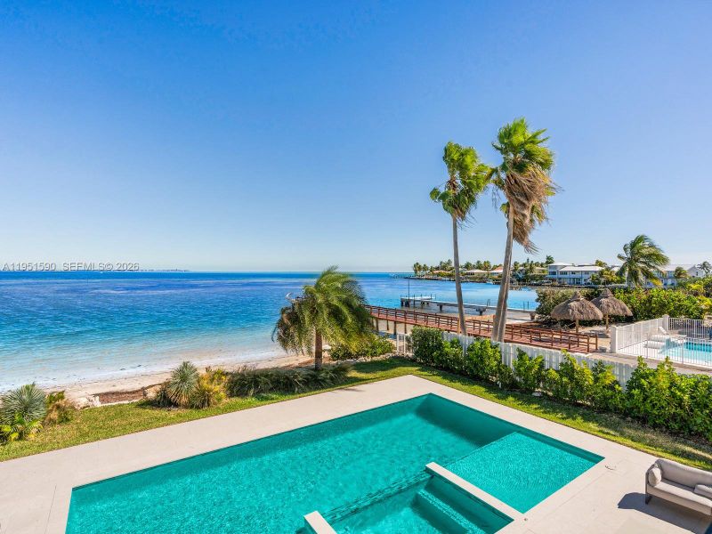balcony view from bedroom near kitchen