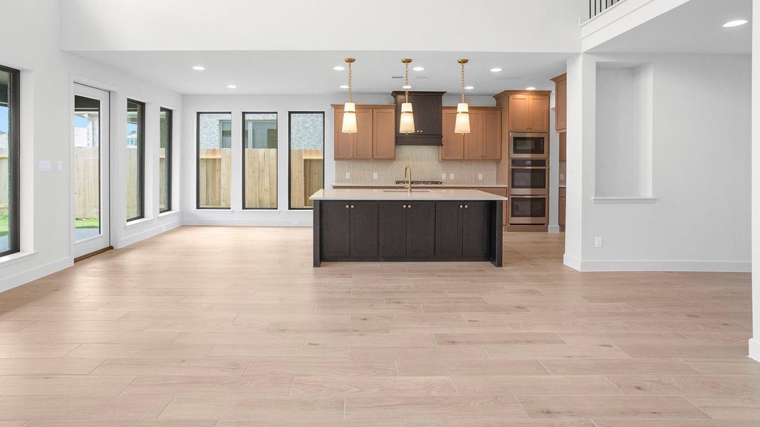 Furnished interior view inside a new home in Briarley, Montgomery (Image 10).