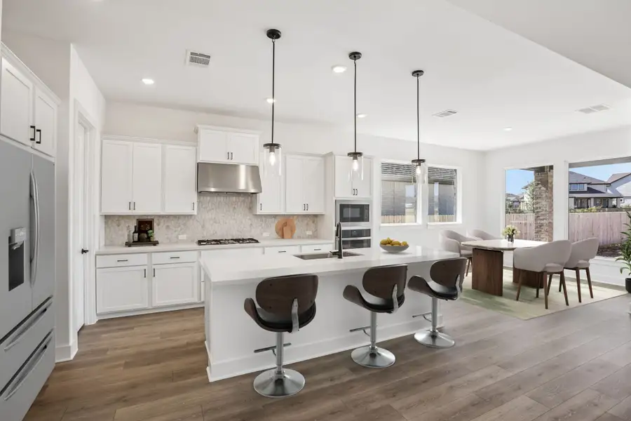Representative furnished interior of a home built from the Anderson by Taylor Morrison in Easton Park, Austin (Image 4).