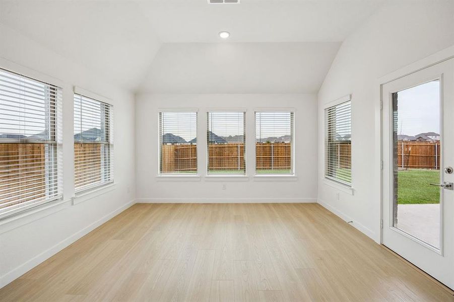 Dining Room in the Gilmour II home plan by Trophy Signature Homes – REPRESENTATIVE PHOTO Dining Room in the Gilmour II home plan by Trophy Signature Homes – REPRESENTATIVE PHOTO