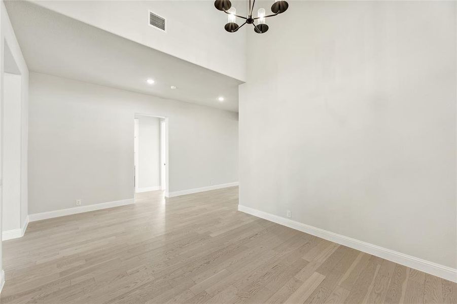 Spacious, unfurnished interior of a new home in Sutton Fields, Celina (Image 24).