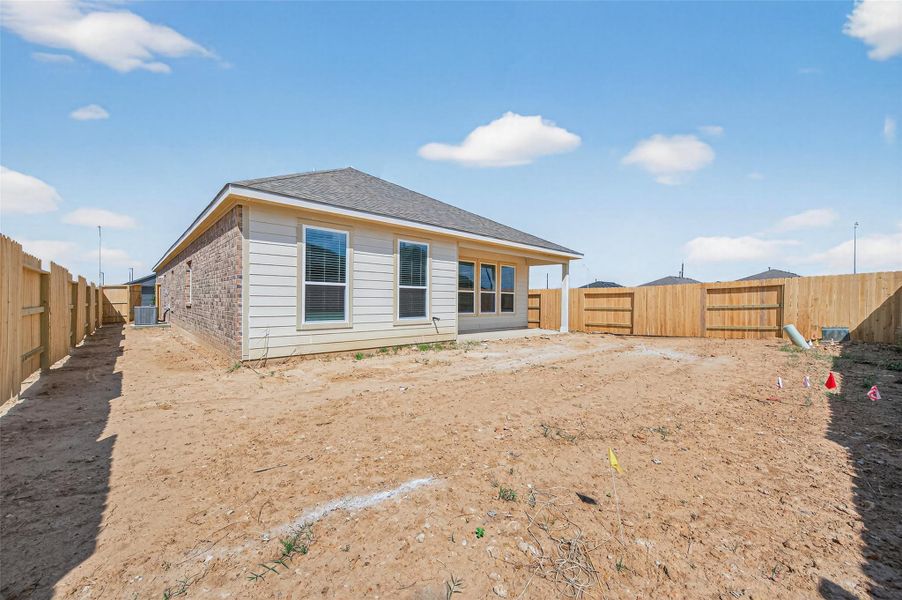 Exterior details and patio area of a home in Cypress Green, Hockley (Image 4).