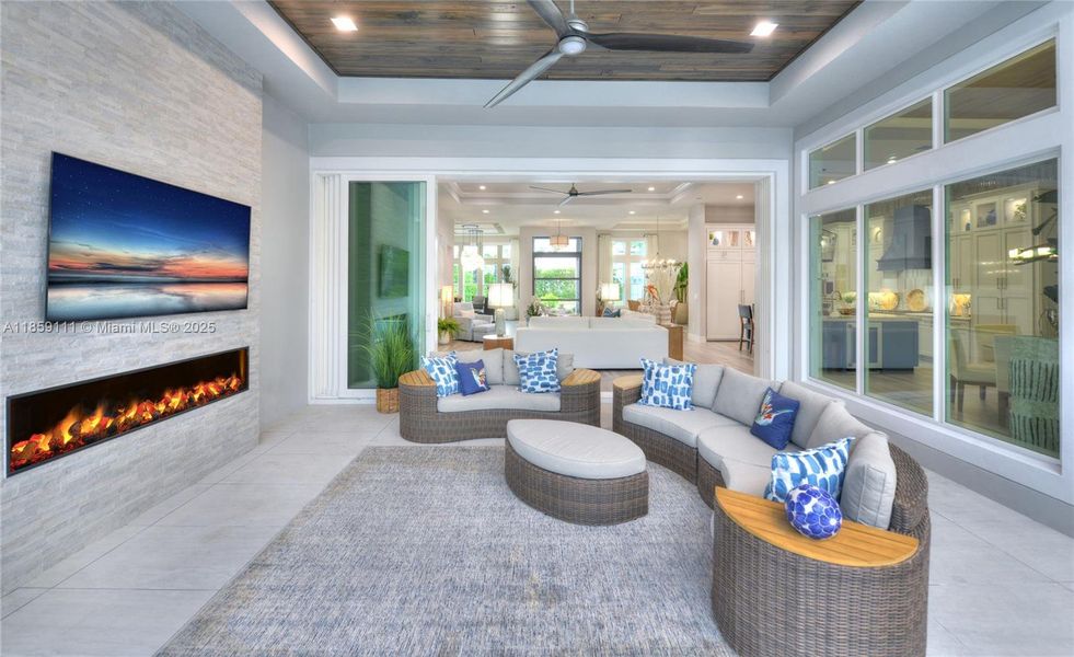 Furnished interior view inside a new home in Westlake Executive, Ormond Beach (Image 35).