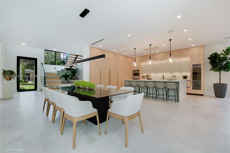 Furnished interior view inside a new home in , Miami (Image 5). Furnished interior view inside a new home in , Miami (Image 5).