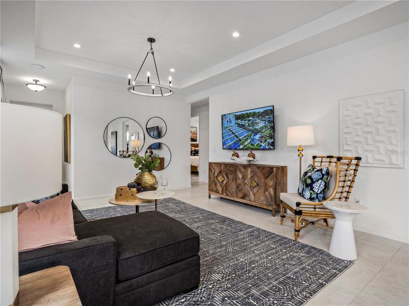 Furnished interior view inside a new home in , Lady Lake (Image 12). Furnished interior view inside a new home in , Lady Lake (Image 12).