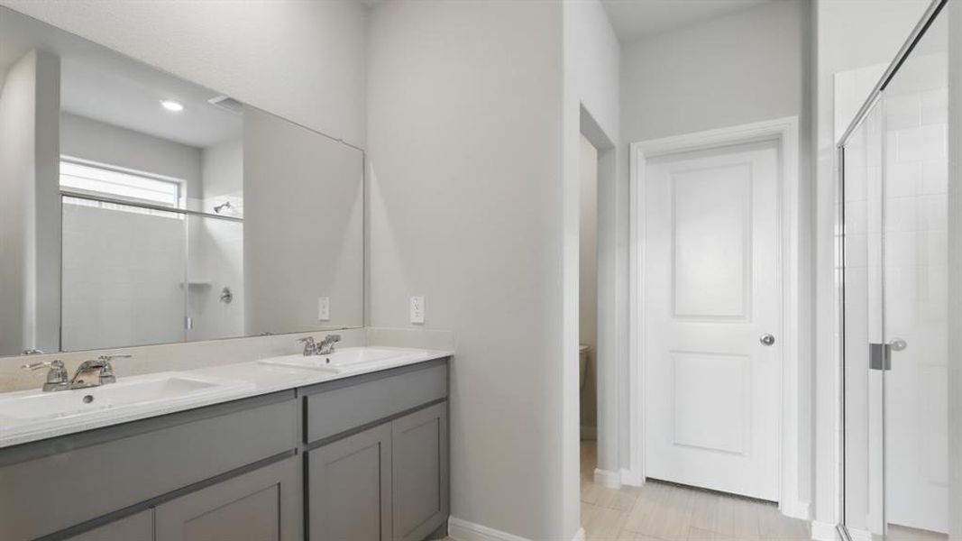 Furnished interior view inside a new home in Terra Trace, Fort Worth (Image 13).