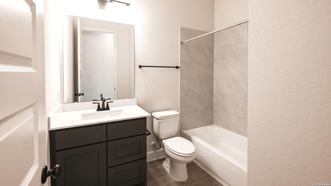 Furnished interior view inside a new home in Solms Landing, New Braunfels (Image 8).