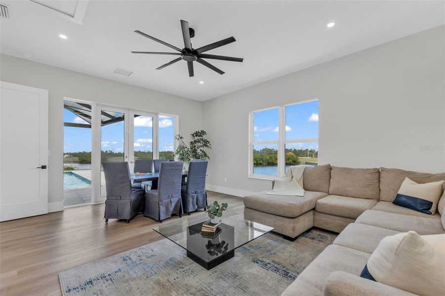 Furnished interior view inside a new home in , Punta Gorda (Image 8).