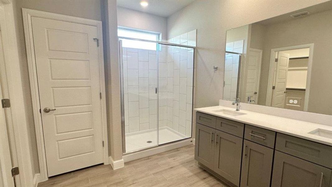 Furnished interior view inside a new home in Rock Creek Ranch, Fort Worth (Image 6).