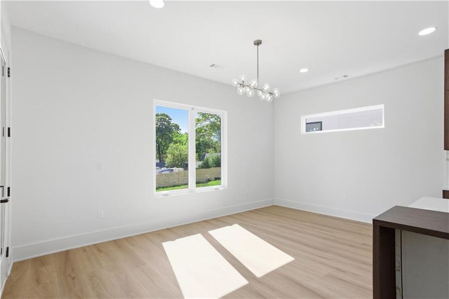 Spacious, unfurnished interior of a new home in , Duluth (Image 72).