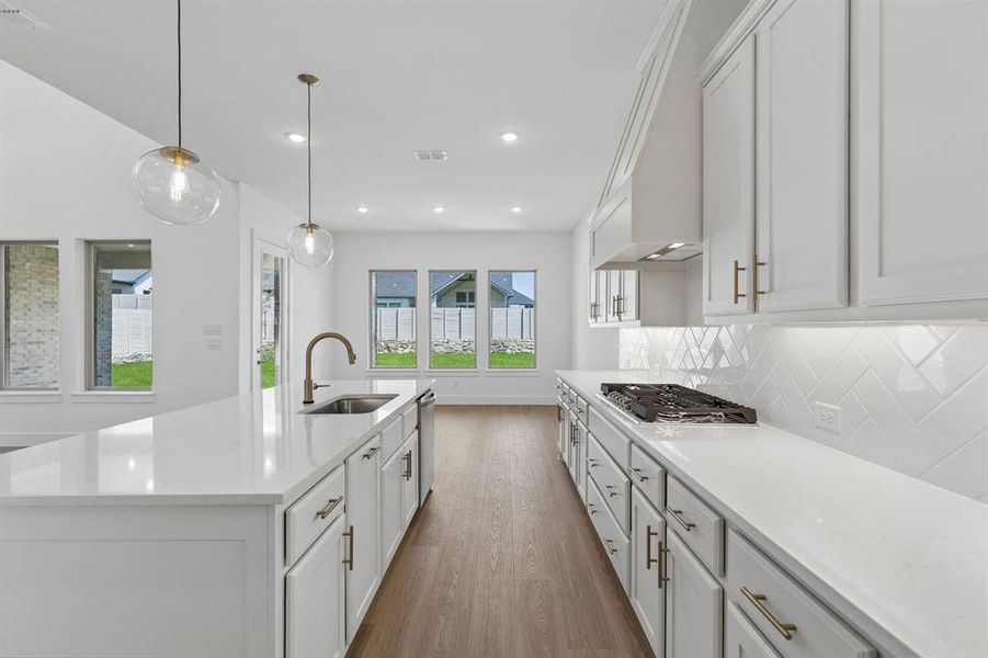 Furnished interior view inside a new home in , McKinney (Image 5).
