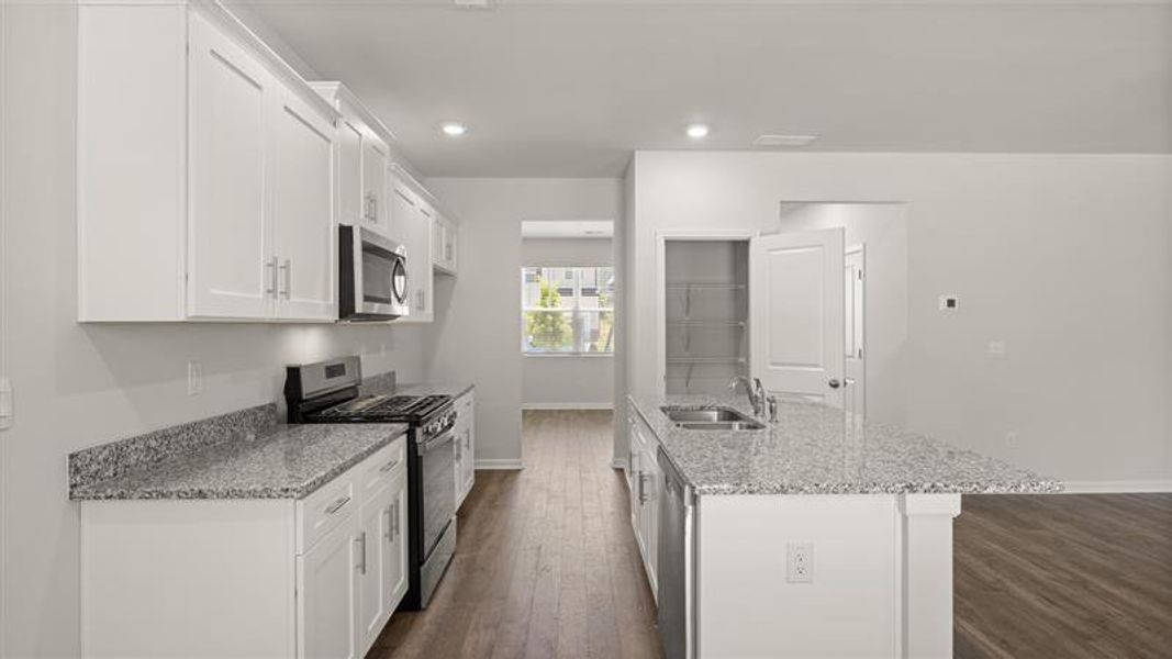 Furnished interior view inside a new home in Sherwood Manor, Atlanta (Image 4).