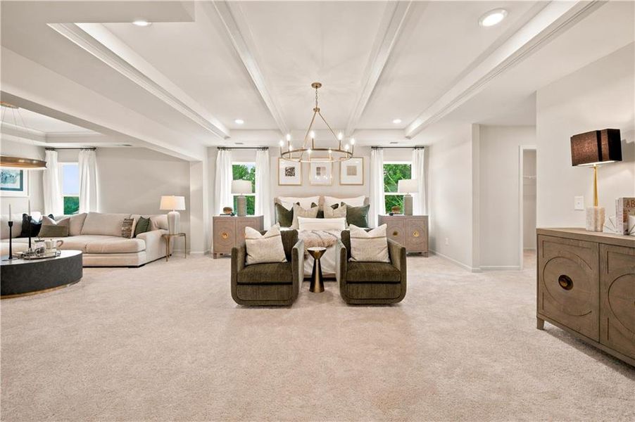 Furnished interior view inside a new home in Everson, Snellville (Image 31).