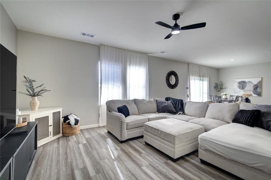 Furnished interior view inside a new home in Gateway Parks, Heath (Image 9). Furnished interior view inside a new home in Gateway Parks, Heath (Image 9).