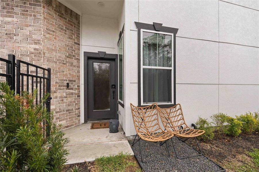 Beautiful and spacious yard just outside the kitchen's door for easy entertaining!