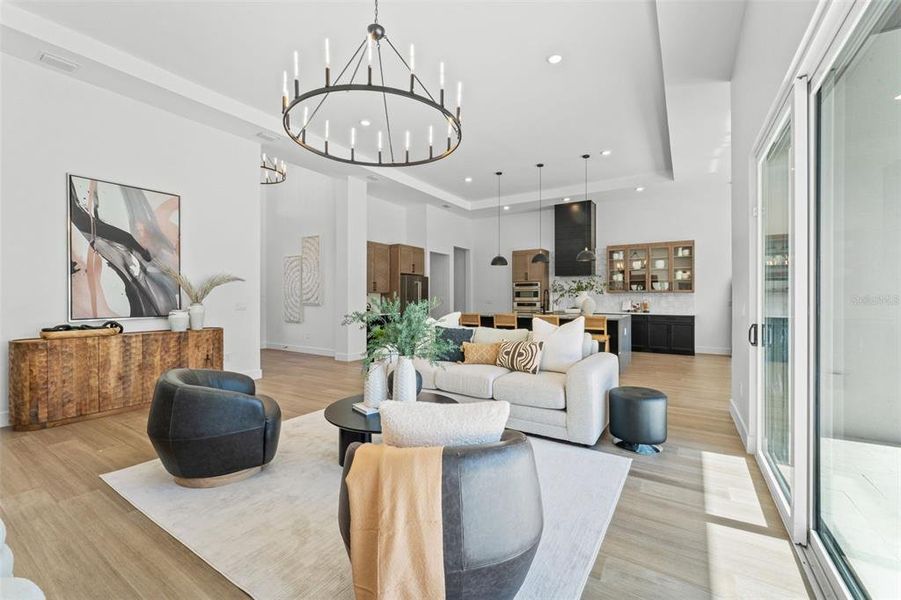 Furnished interior view inside a new home in , Wesley Chapel (Image 12). Furnished interior view inside a new home in , Wesley Chapel (Image 12).