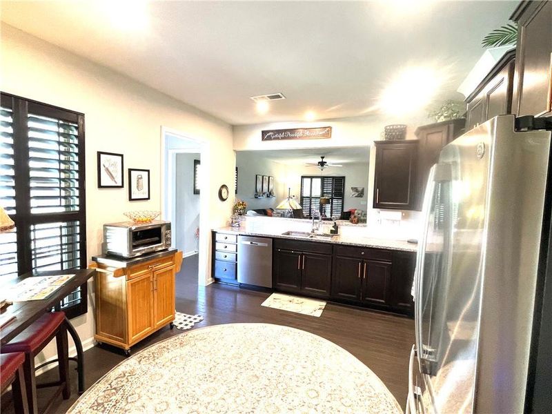 Furnished interior view inside a new home in , Hoschton (Image 11).