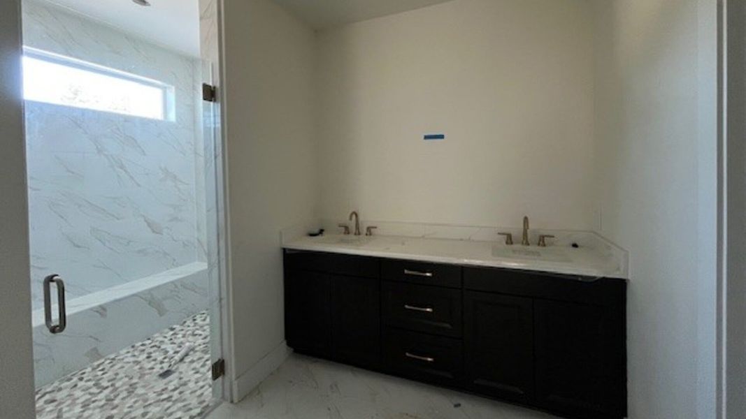 In-progress construction of a new home in Lakeside at Millican Reserve, College Station, TX (Image 13).
