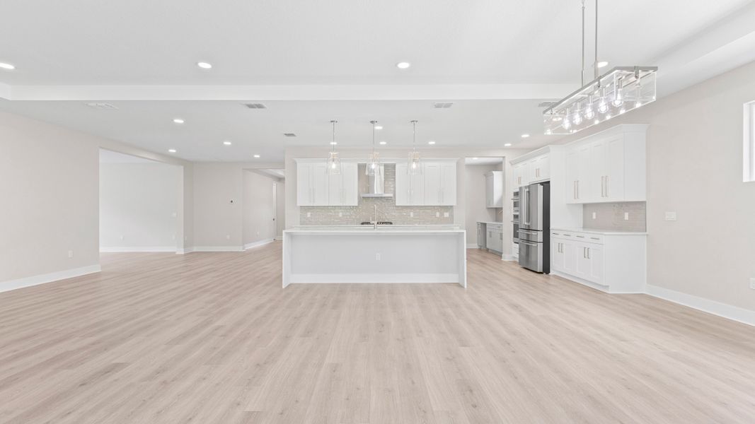 Kitchen and Great Room